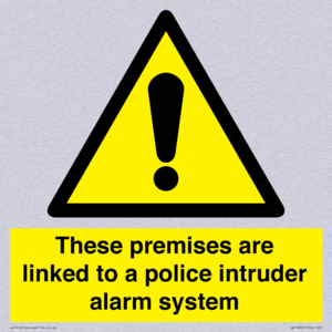 Premises are linked to police alarm